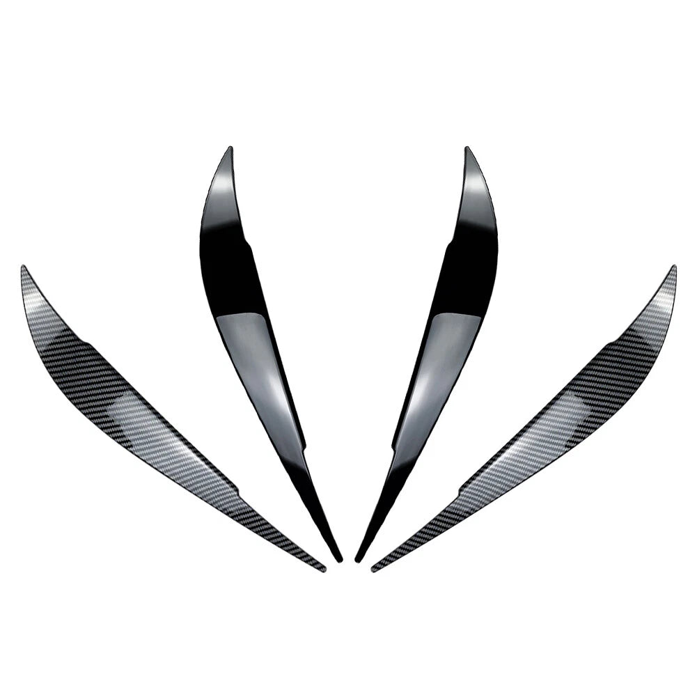 Carbon Fiber Front Headlight Eyebrow Trim for BMW 4 Series (2012-2020)
