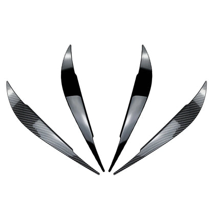 Carbon Fiber Front Headlight Eyebrow Trim for BMW 4 Series (2012-2020)