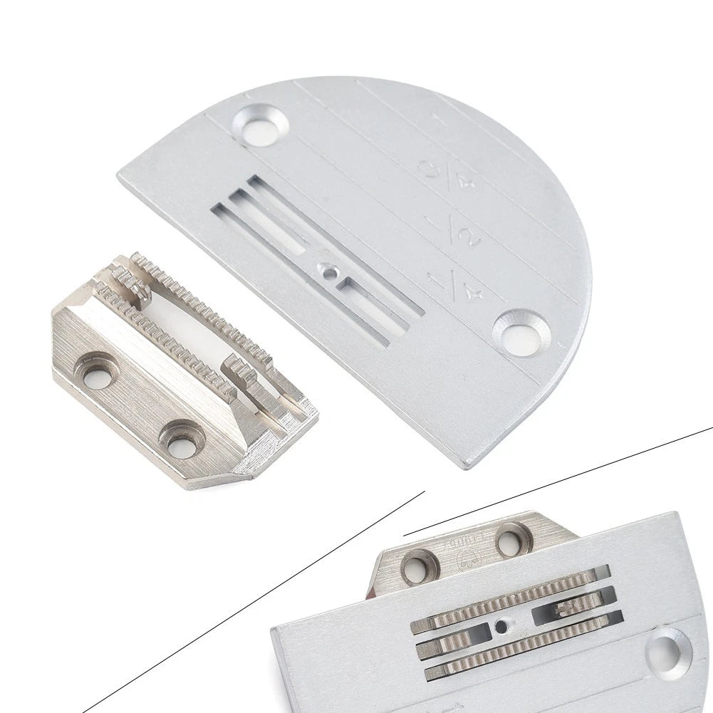 Regular Set Feed Dog & Plate for Juki, Brother, Singer Industrial Sewing Machines