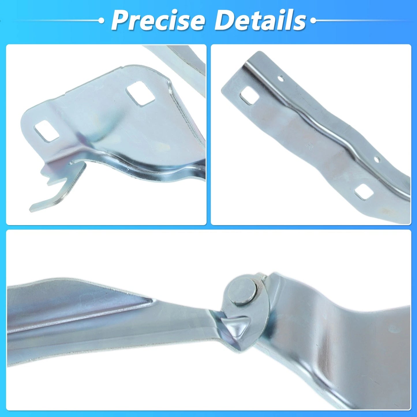 Front Left Right Hood Hinge for Ford Explorer (2020-2024)