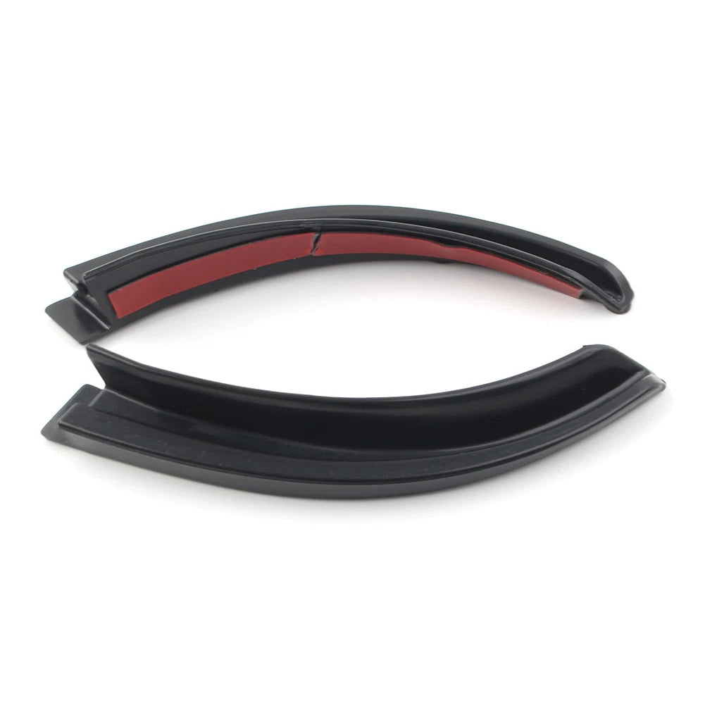 2 x Water Rain Gutter Extension Trim Covers for Jeep Wrangler JL (2018-2021)