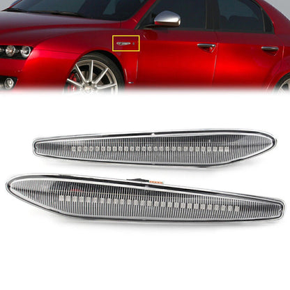 Dynamic LED Sequential Side Marker Lamp for Alfa Romeo 159, Brera (2006-2011)