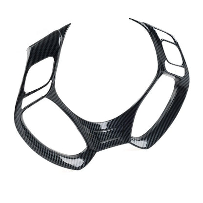 Carbon Steering Wheel Button Panel Cover Trim for Toyota CHR (2016-2023)
