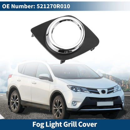 1 Pc Car Front Right Fog Light Grill for Toyota RAV4 (2009–2012)