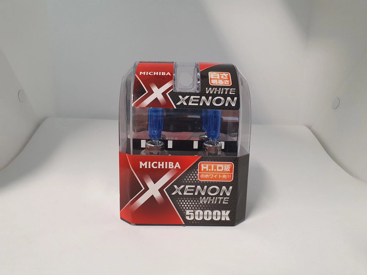 Xenon Ultimate Headlight Bulb 12V 55W PX22D 5000K for Michiba () x2