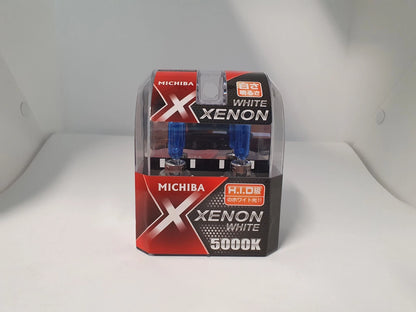 Xenon Ultimate Headlight Bulb 12V 55W PX22D 5000K for Michiba () x2