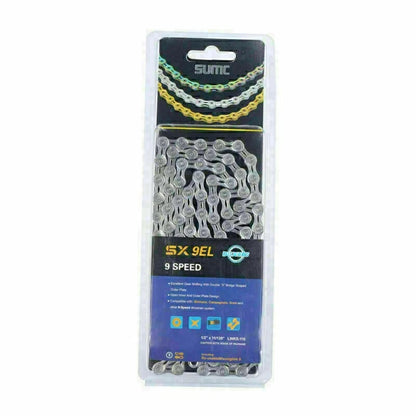 9 Speed Chain Diamond Full Hollow MTB Road Bike 116L for Bicycle
