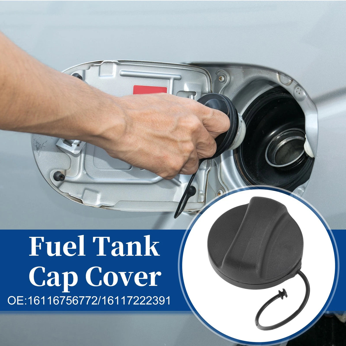 Gas Fuel Tank Cap for BMW Z4 (2003 - 2004) Black