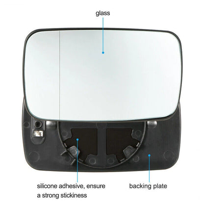 Heated Door Mirror Glass for BMW E46 318i Coupe Cabrio (2000-2006)