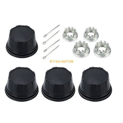 4x Wheel Center Cap Nut for Honda Rancher Foreman Rubicon