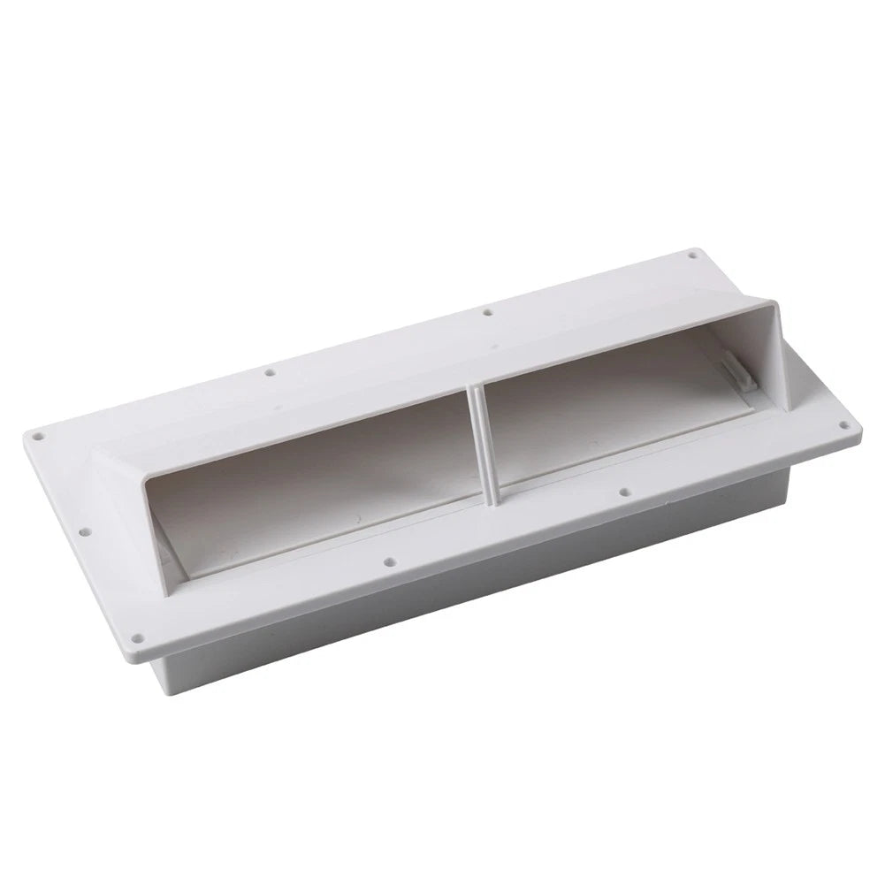 RV Bathroom Exhaust Vent Cover for Trailer Camper Motorhome White