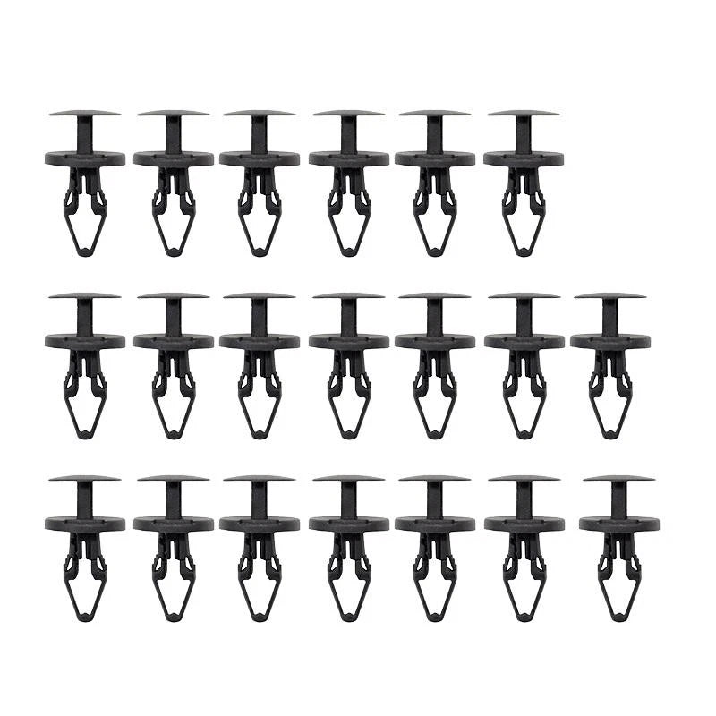 40 x Black Nylon Push Retainer Clips for GMC Chevrolet Cadillac Buick