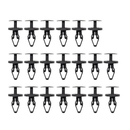 40 x Black Nylon Push Retainer Clips for GMC Chevrolet Cadillac Buick