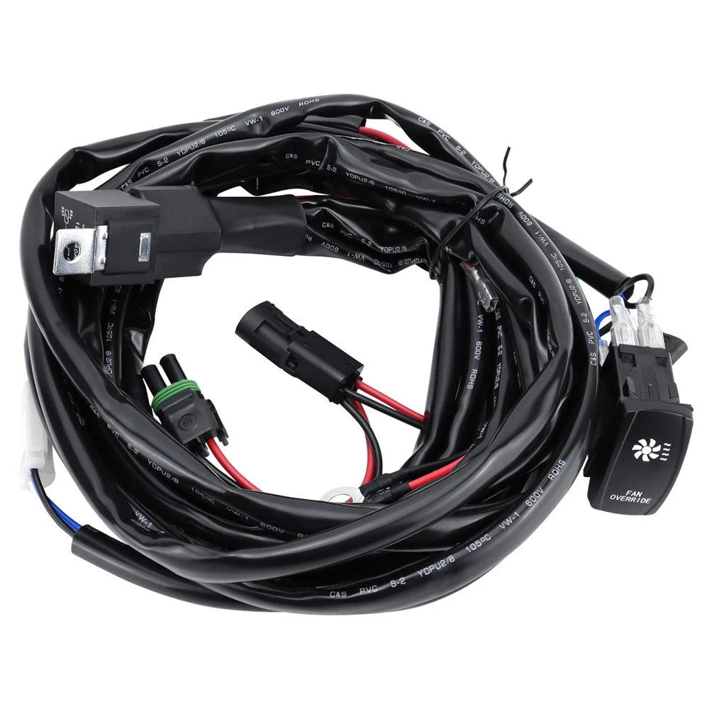 Cooling Fan Override Rocker Switch for UTV Can-Am Polaris RZR Ranger 800-900
