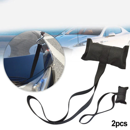 2pcs Canoe Boat Tie Down Anchor Point Straps for Car Fixed Anchor Point