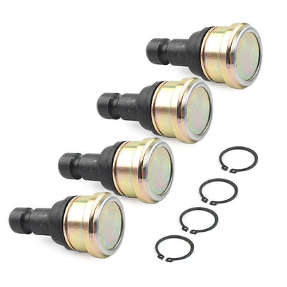 4x Front Suspension Lower & Upper Ball Joints for Polaris Ranger XP 900 (2013-2018)