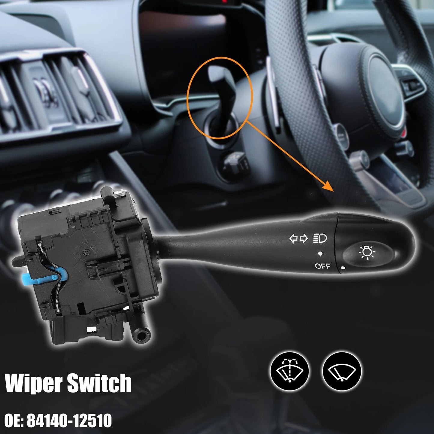 Car Turn Signal Lever Switch for Toyota RAV4 (2000-2005)