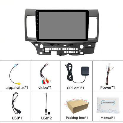 10" Apple Carplay Android Auto Stereo for Mitsubishi Lancer (2007-2013)
