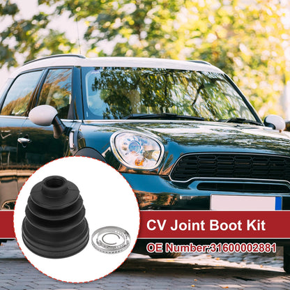 Inner CV Joint Boot Kit with Clamps for Mini Cooper (2002-2008)