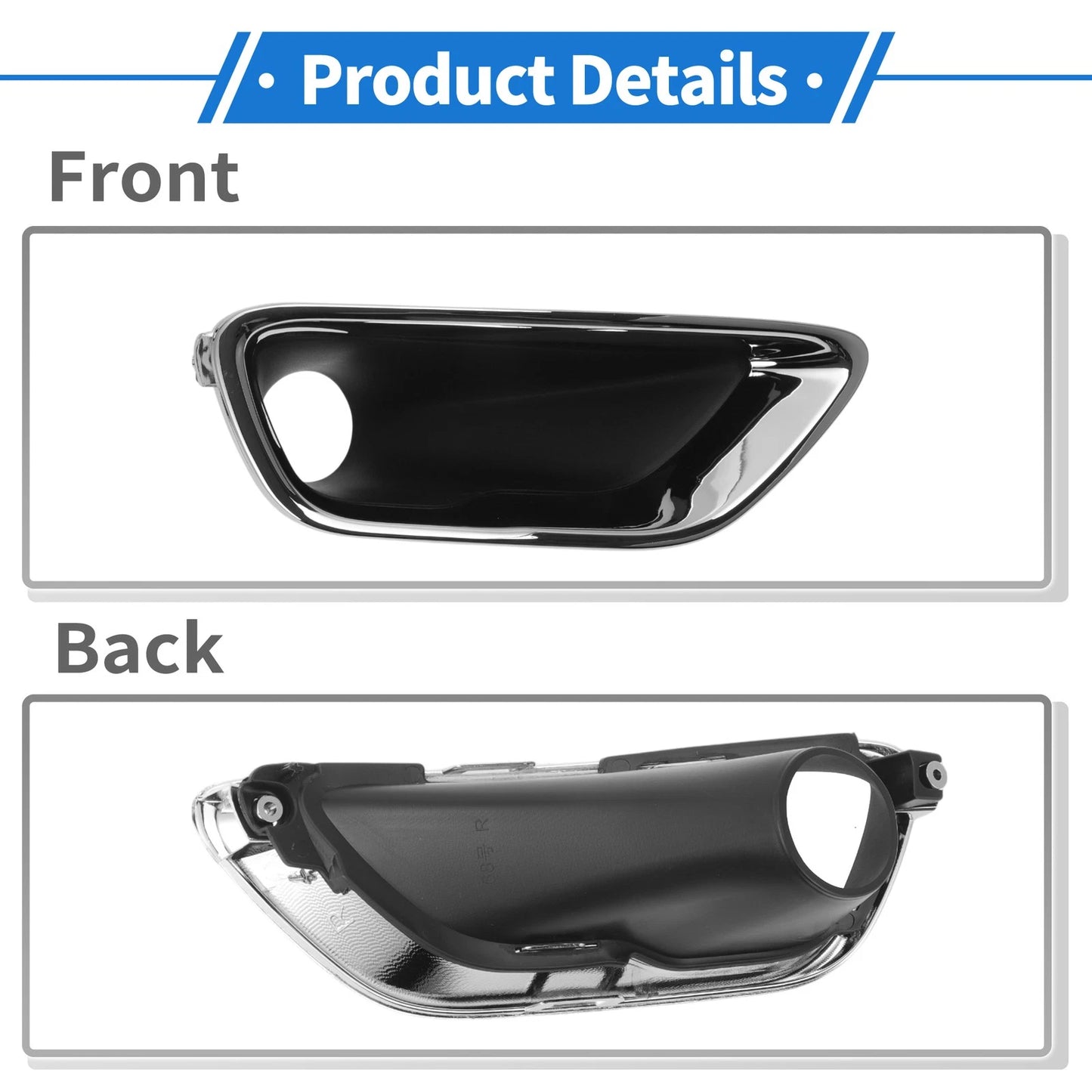 Front Right Fog Light Grill for Jeep Grand Cherokee (2016-2021)