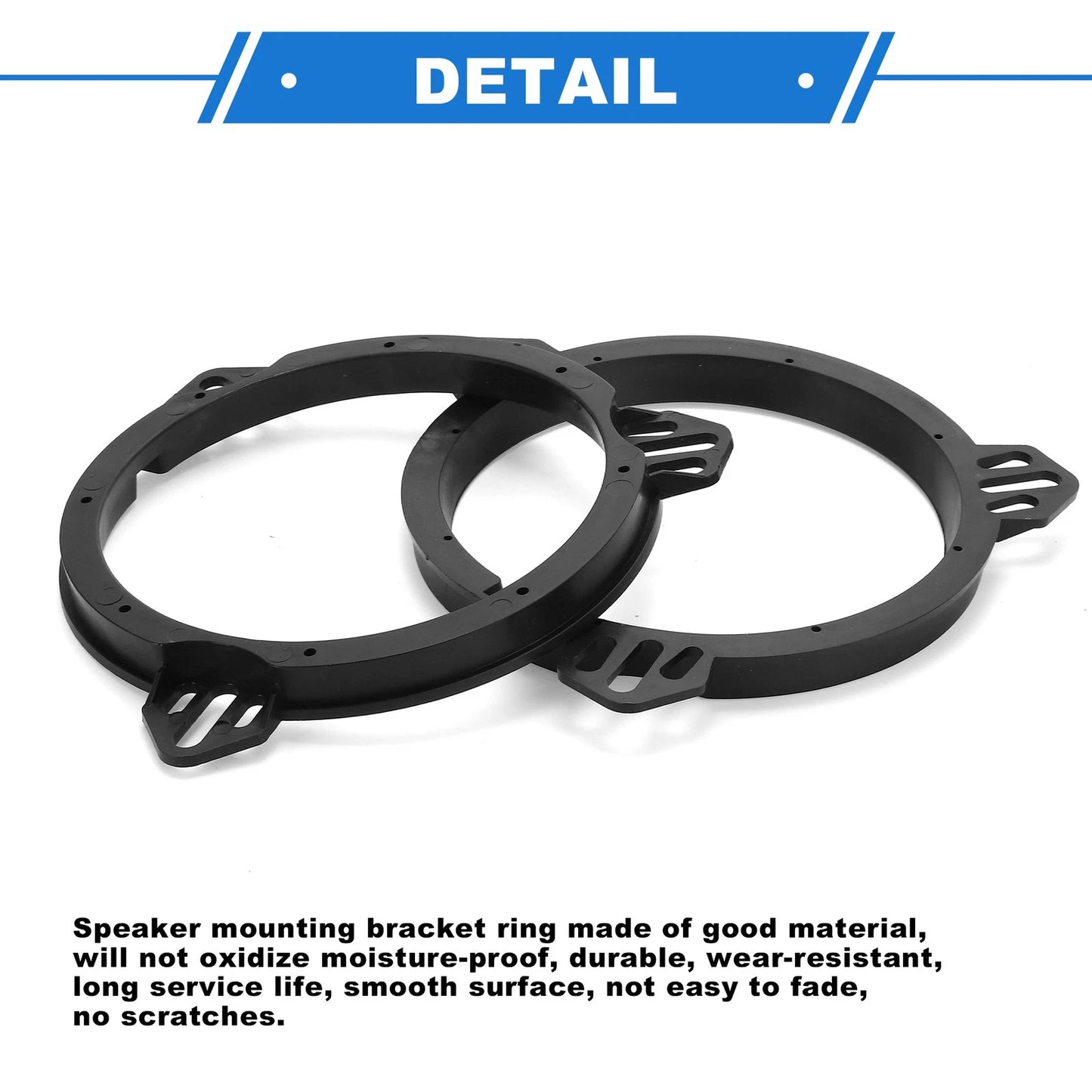 Speaker Spacer Ring Adapter for Scion XA 6.5" Speakers (2004-2006) 2 Pcs