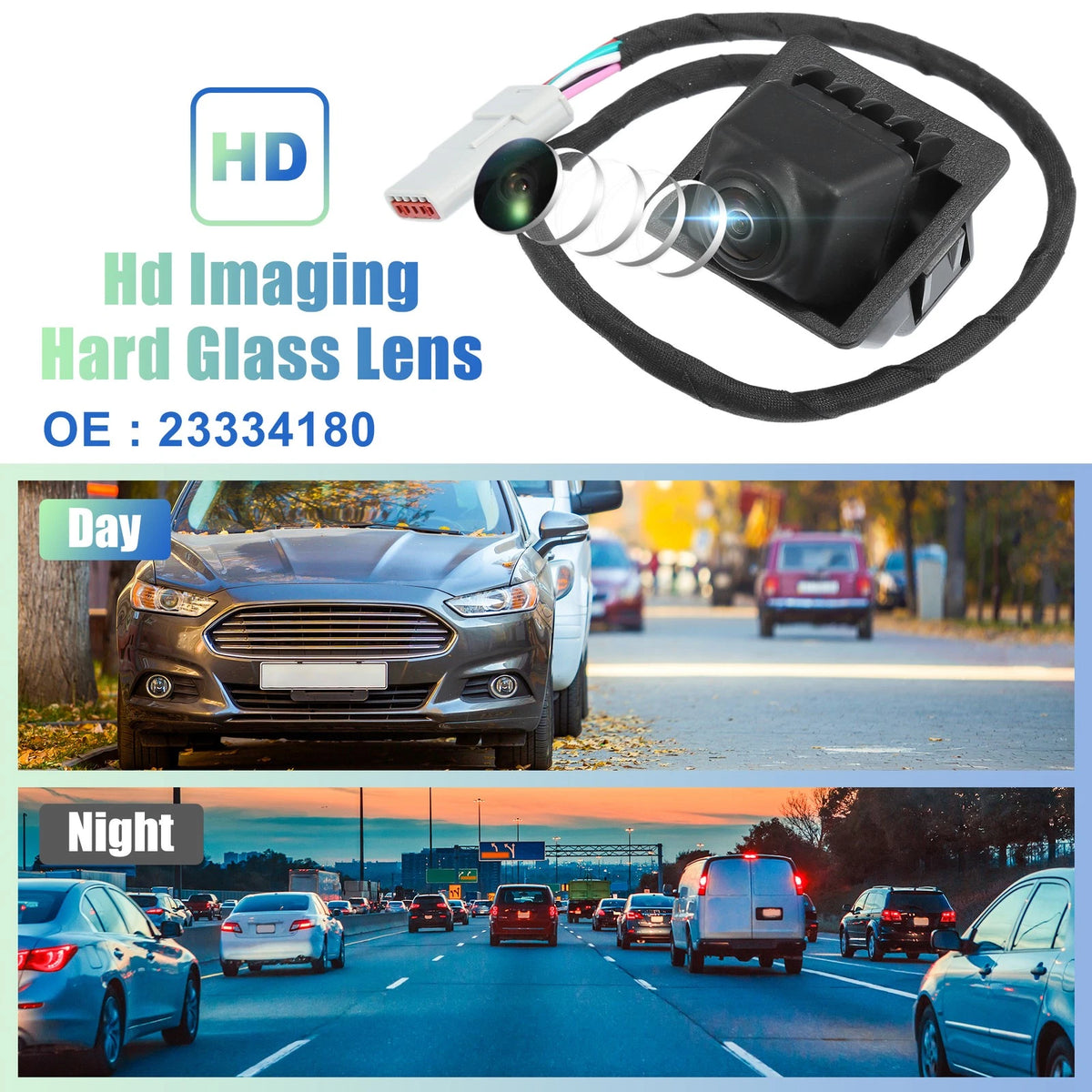 Rear View Back Up & Park Assist Camera for Chevrolet Malibu (2016-2023)