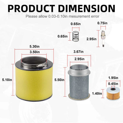 Oil Filter & Air Cleaner Spring for Honda Pioneer 500 (2015-2023)