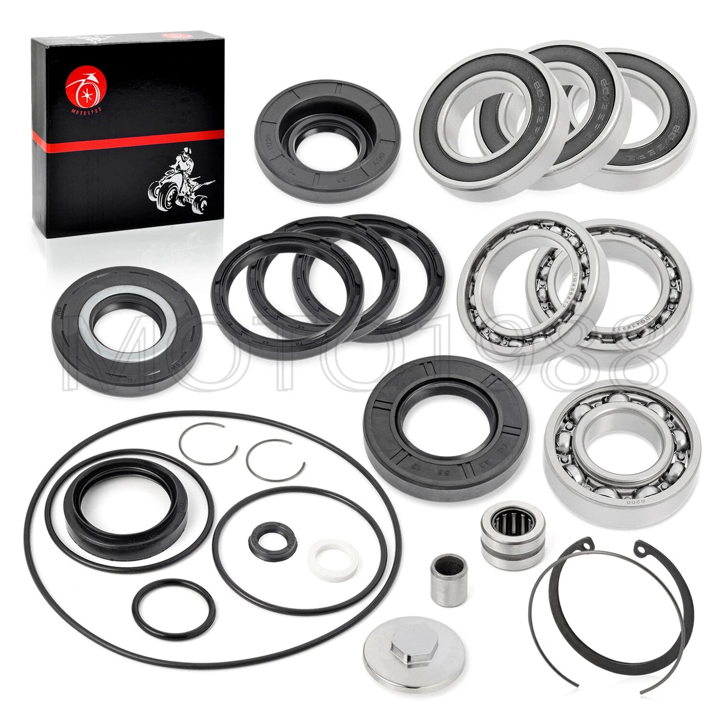 Rear Axle Bearing Seal Kit for HONDA RECON 250 TRX250 (1997–2020)