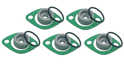 5pcs Round Zinc Anode Kit for Suzuki 4T Outboard Motor