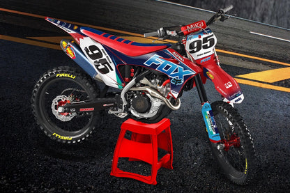 Custom Graphics Kit for Gas Gas MC 50 (2024-2026) - Foxy Style Stickers