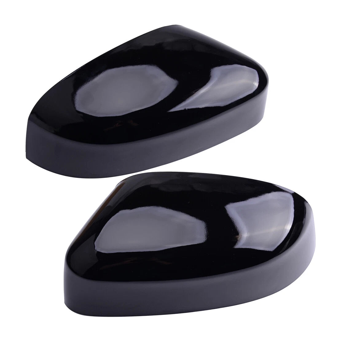 Gloss Black Side Wing Mirror Covers for Ford Focus MK3 (2012-2018)