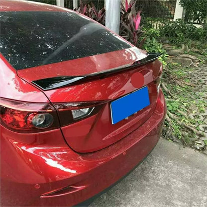 Glossy Black Rear Spoiler Wing for Mazda 3 M3 Axela (2014-2018)