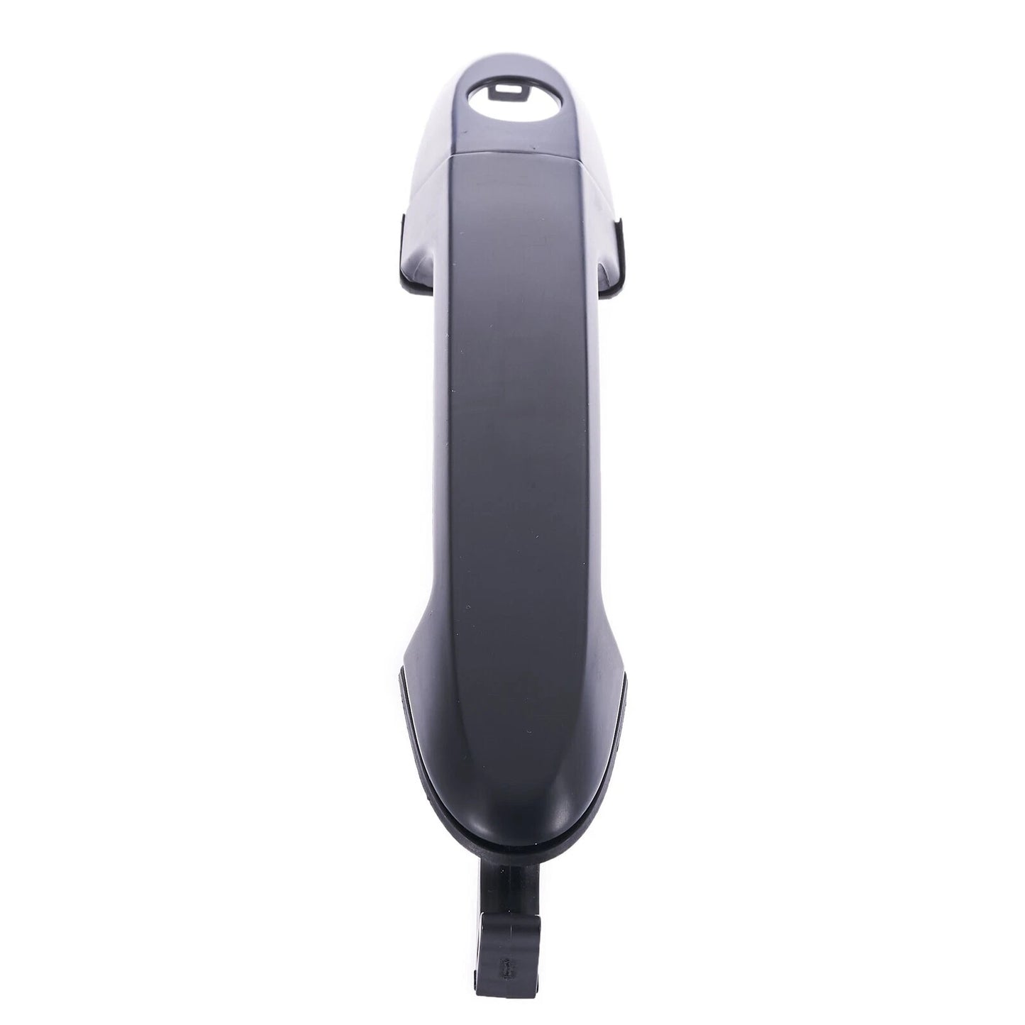 Black Front Right Outer Door Handle with Keyhole for Hyundai Santa Fe (2005-2012)