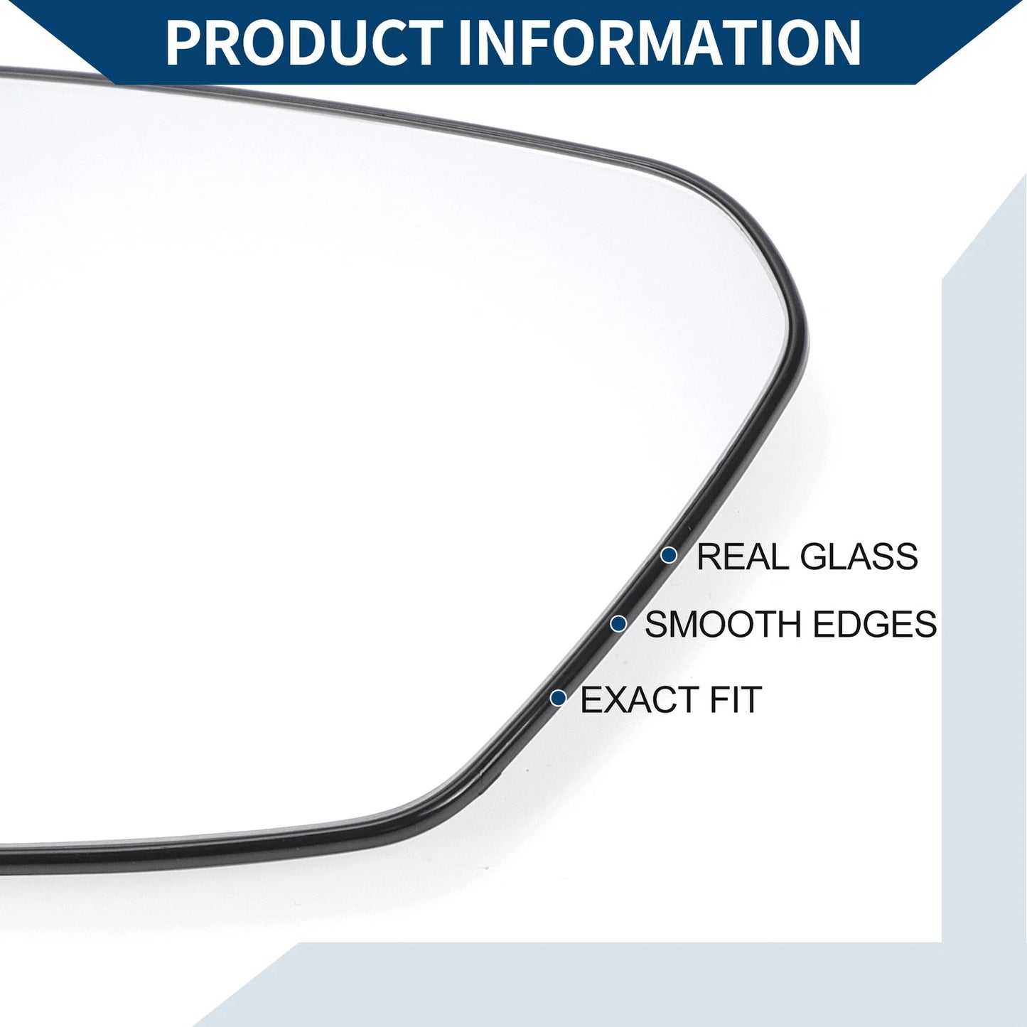 Heated Right Side Mirror Glass for Honda Civic (2006-2011)
