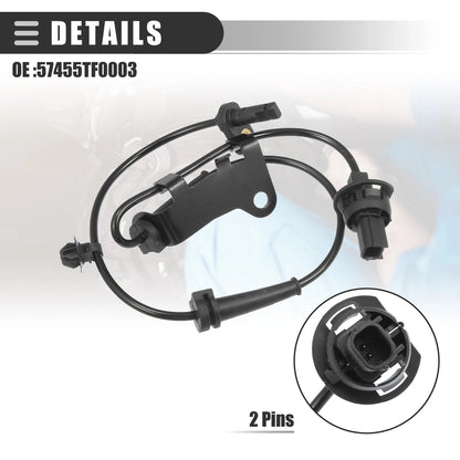Front Left ABS Wheel Speed Sensor for Honda Fit (2009-2013)