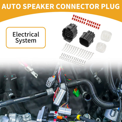 14 Pin Auto Speaker Connector Plug Female Wire Terminal for Honda