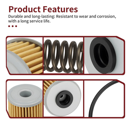 3PCS Oil Filter O-Ring Spring for Honda Sportrax 450 TRX450R (2004-2009)