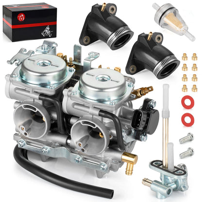 Carburetor & Fuel Valve Petcock Intake Boot for Yamaha V Star 650 (1999–2016)