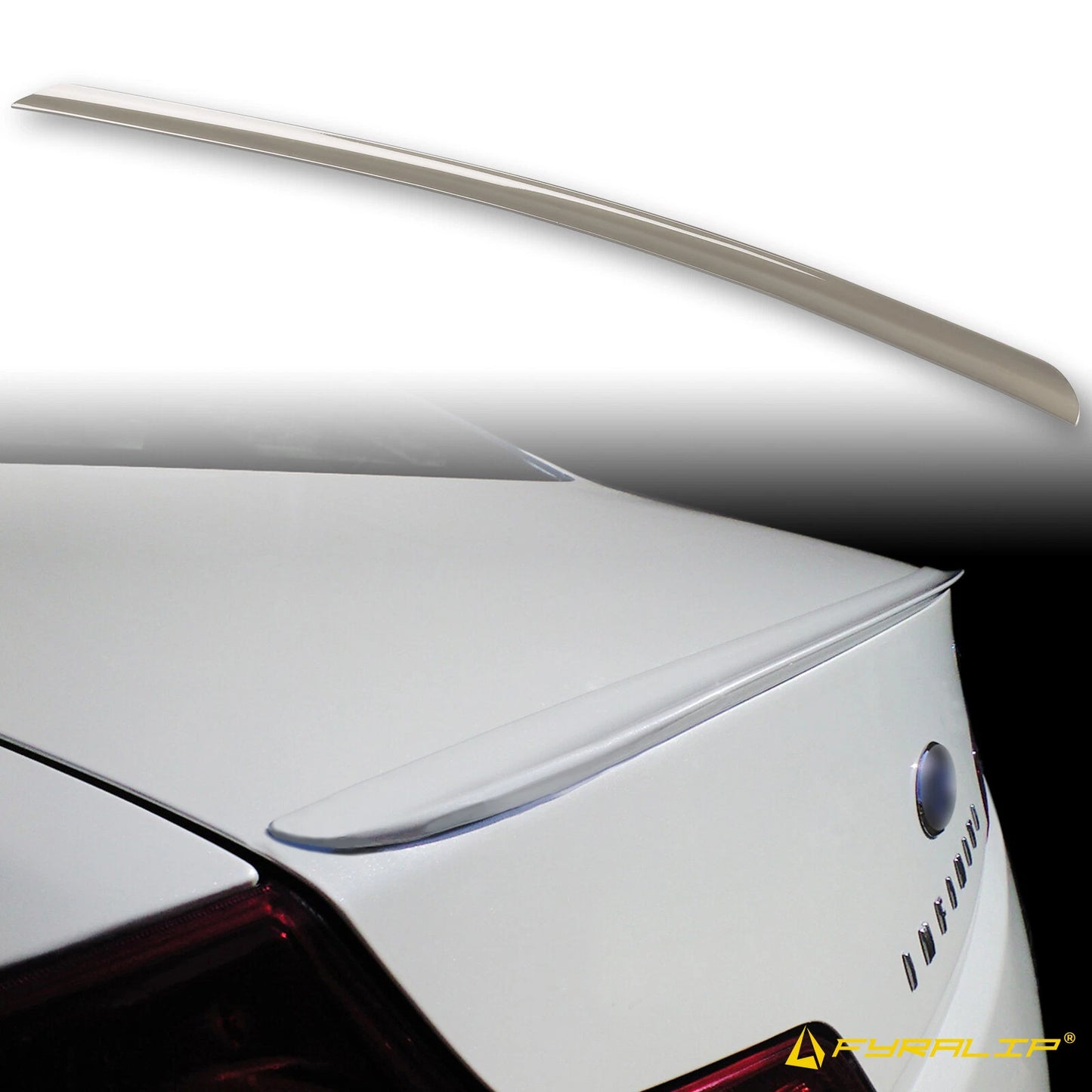 KX6 Gray Boot Lip Spoiler for Infiniti G35 Coupe (2003-2007)