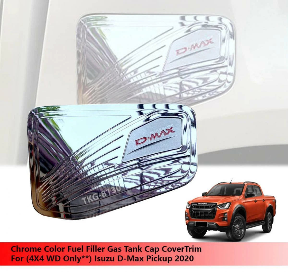 Fuel Filler Cap Cover for Isuzu D-Max Ute(2020)