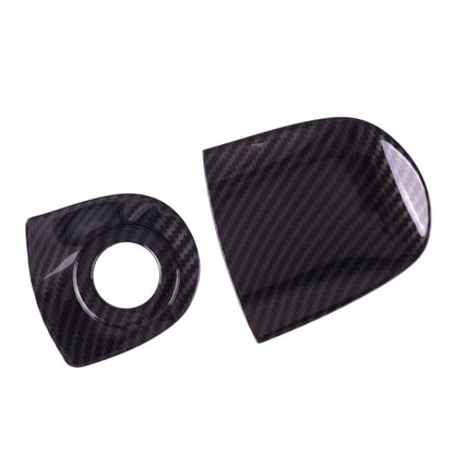 Black ABS Engine Start Keyhole Cover Trim for Ford Mustang (2010-2014)