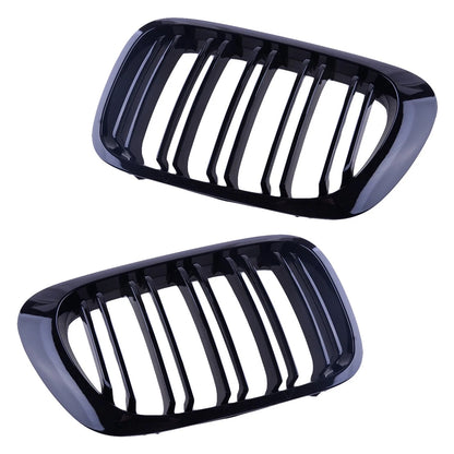 Gloss Black Kidney Grille for BMW 3 Series E46 M3 (2000-2006)