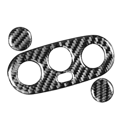 Carbon Fiber Side Mirror Adjust Buttons Trim for Mini Cooper R50 R53 (2005-2006)