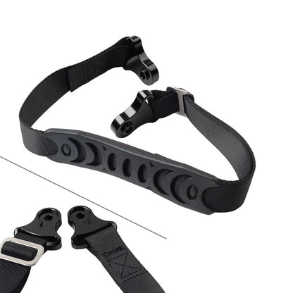 Universal Adjustable Fork Rear Seat Rescue Strap Sling for Motorcycle