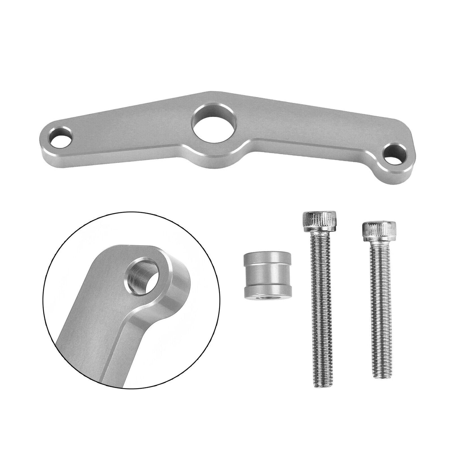 Shifter Stabilizer Aluminum Silver for Honda CT110 CT125 (2020-2023)