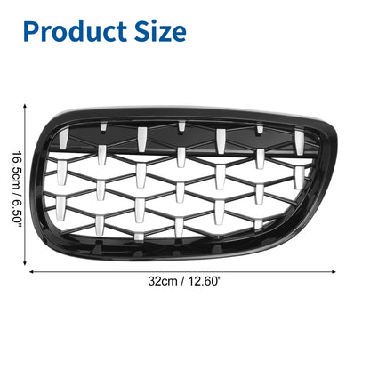 Front Hood Bumper Grille for BMW 328xi 335xi 328i 335i xDrive (2007-2013)