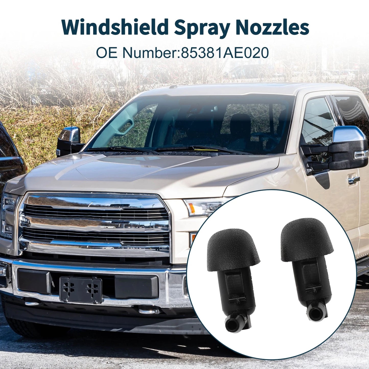 Windshield Washer Nozzle & Gasket for Toyota