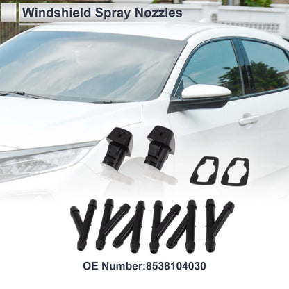 6 x Washer Nozzle & Hose Connector for Toyota