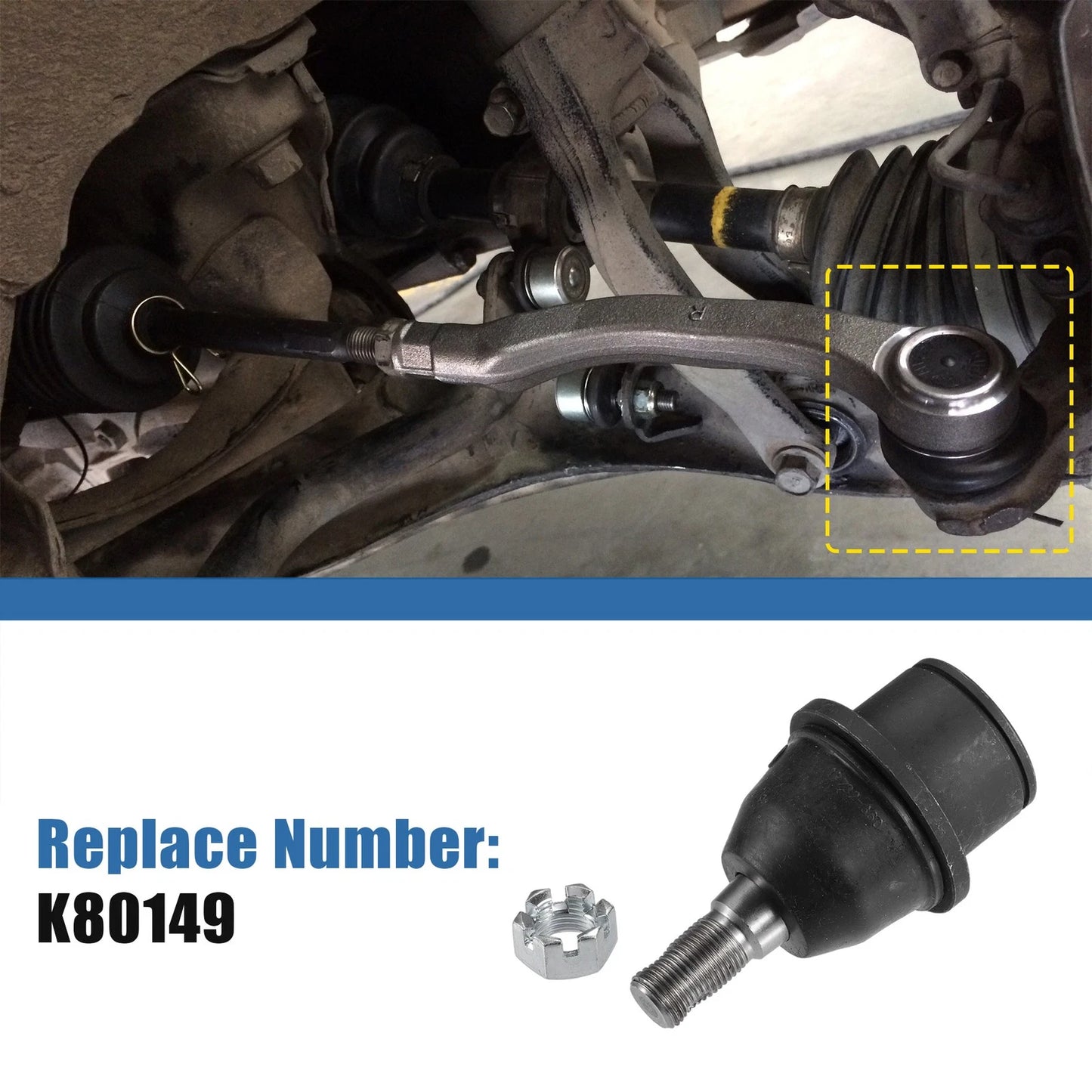 2 x Front Lower Ball Joints for Ford F-150 (2005-2008)