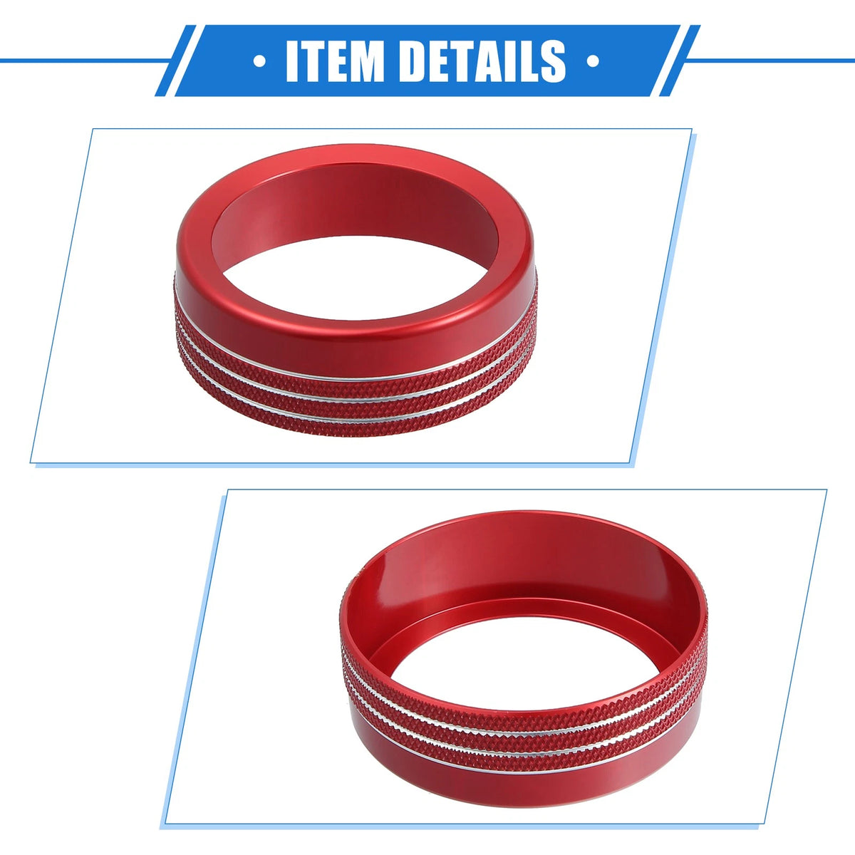 Gear Shift Knob Cover Trim for Ford Maverick 2022-2023 Red